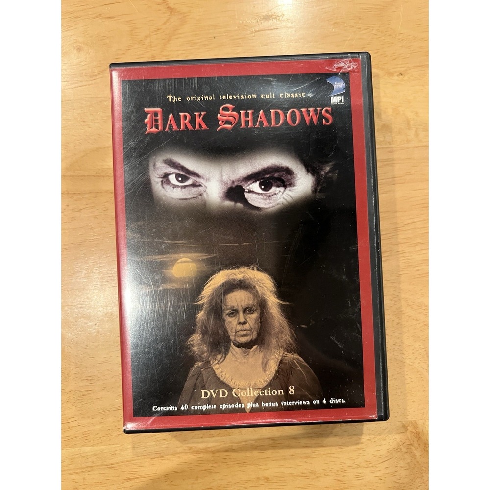 Dark Shadows - Collection 8‎ (DVD, 2003, 4-Disc Set) CIB